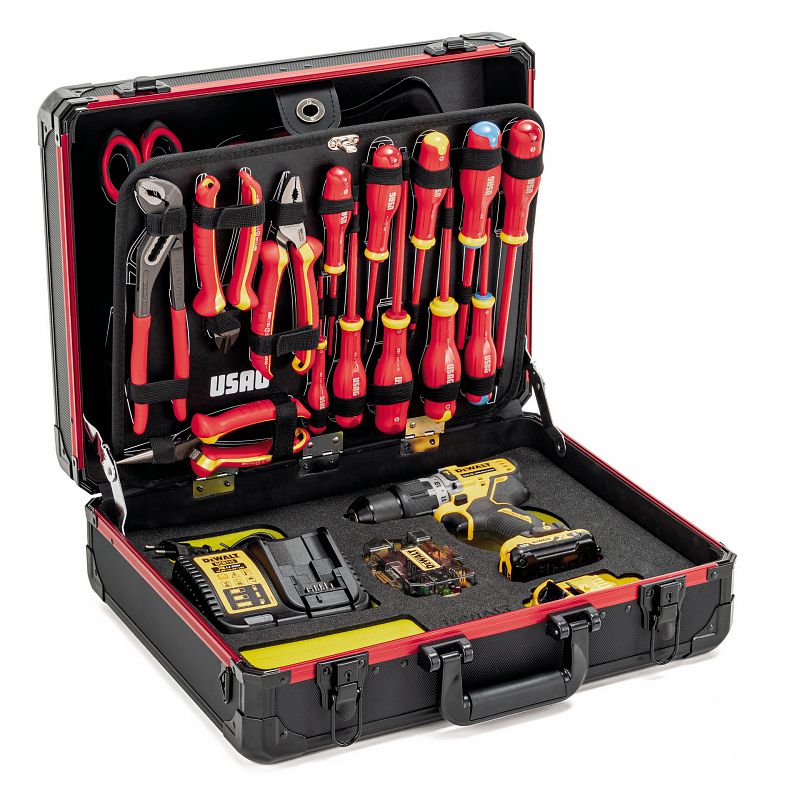 Valigia con assortimento per manutenzione (65 pz) Usag DeWalt 002 MEUD U00025706W