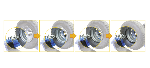 Smontagomme autocarro Ravaglioli G 96N