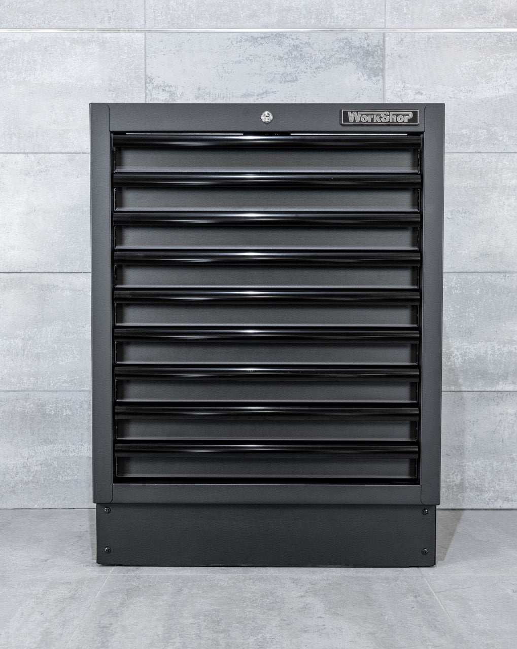 Modulo 9 Cassetti per arredo Workshopitaly MPS Total Black