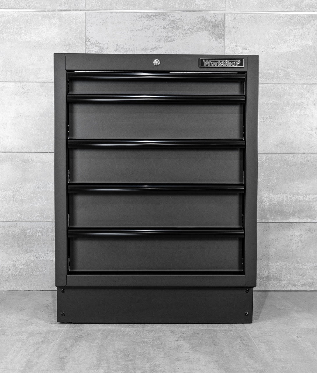 Mobile Officina Workshopitaly MPS con 5 cassetti Total Black