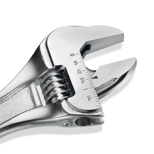 Serie di 3 chiavi a rullino cromate con scala graduata Beta 111E/D3