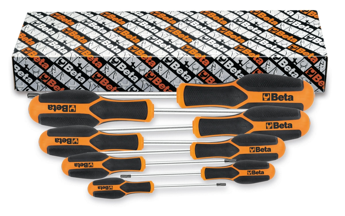 Serie 8 giravite Morphos per viti con impronta Tamper Resistant Torx® Beta 1228RTX/S8