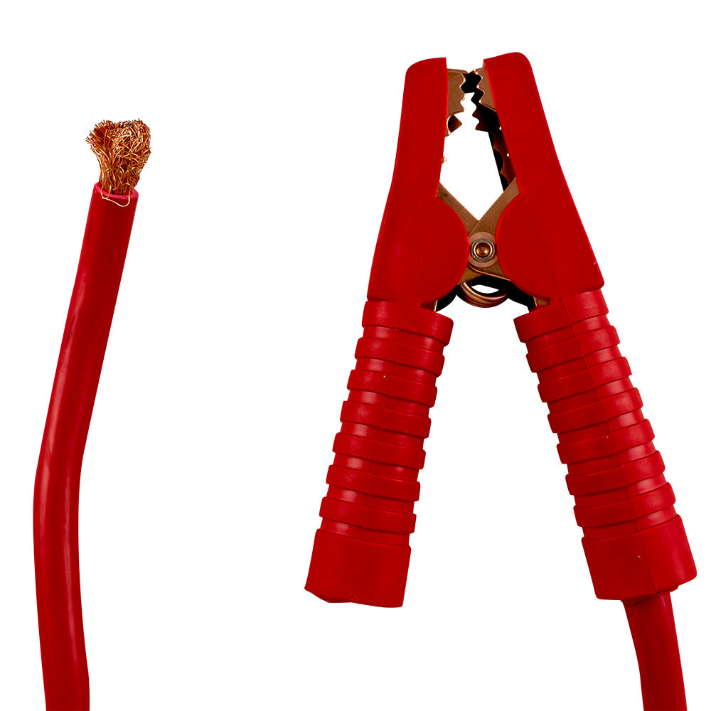 CAVO DI AVVIAMENTO ROSSO PER CARICARE LA BATTERIA CON UN MORSETTO ALLESTREMITÀ PER RIF. 53687 14758 JBM