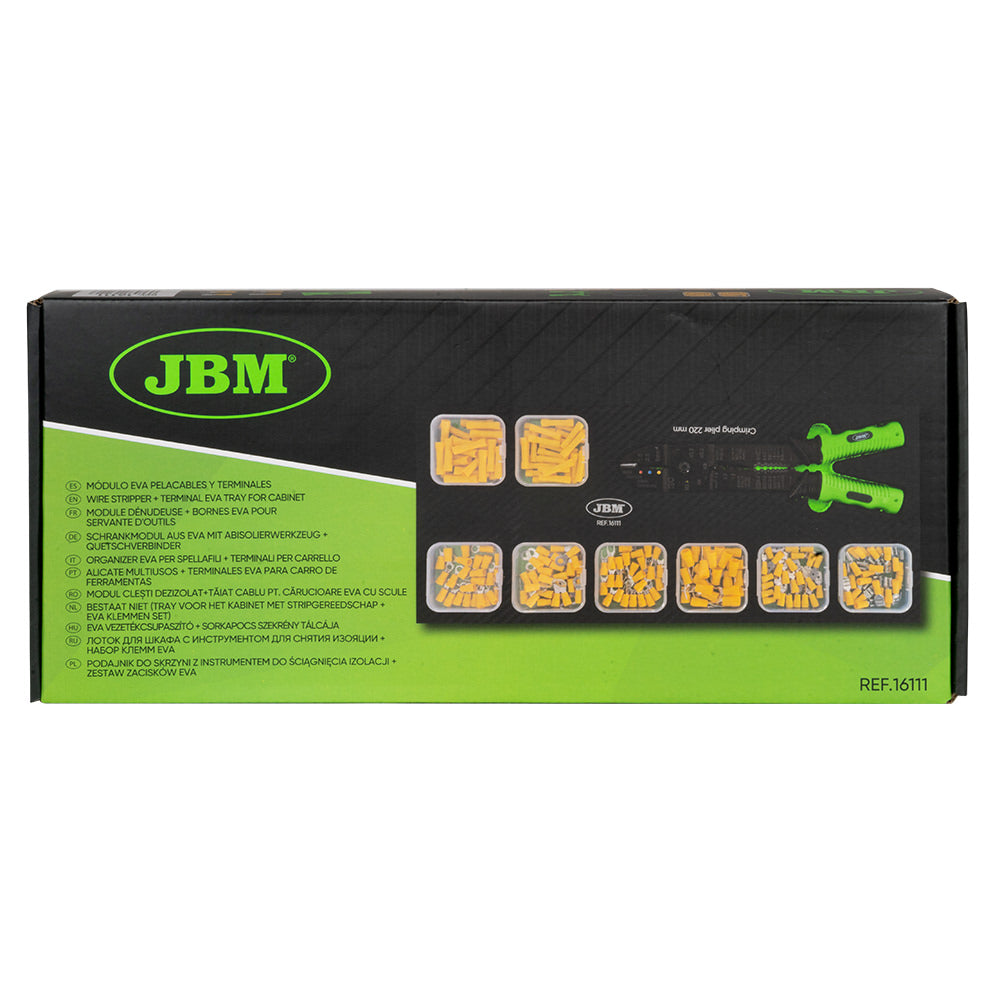 MODULO EVA SBAVELLATORE E TERMINALI JBM 16111