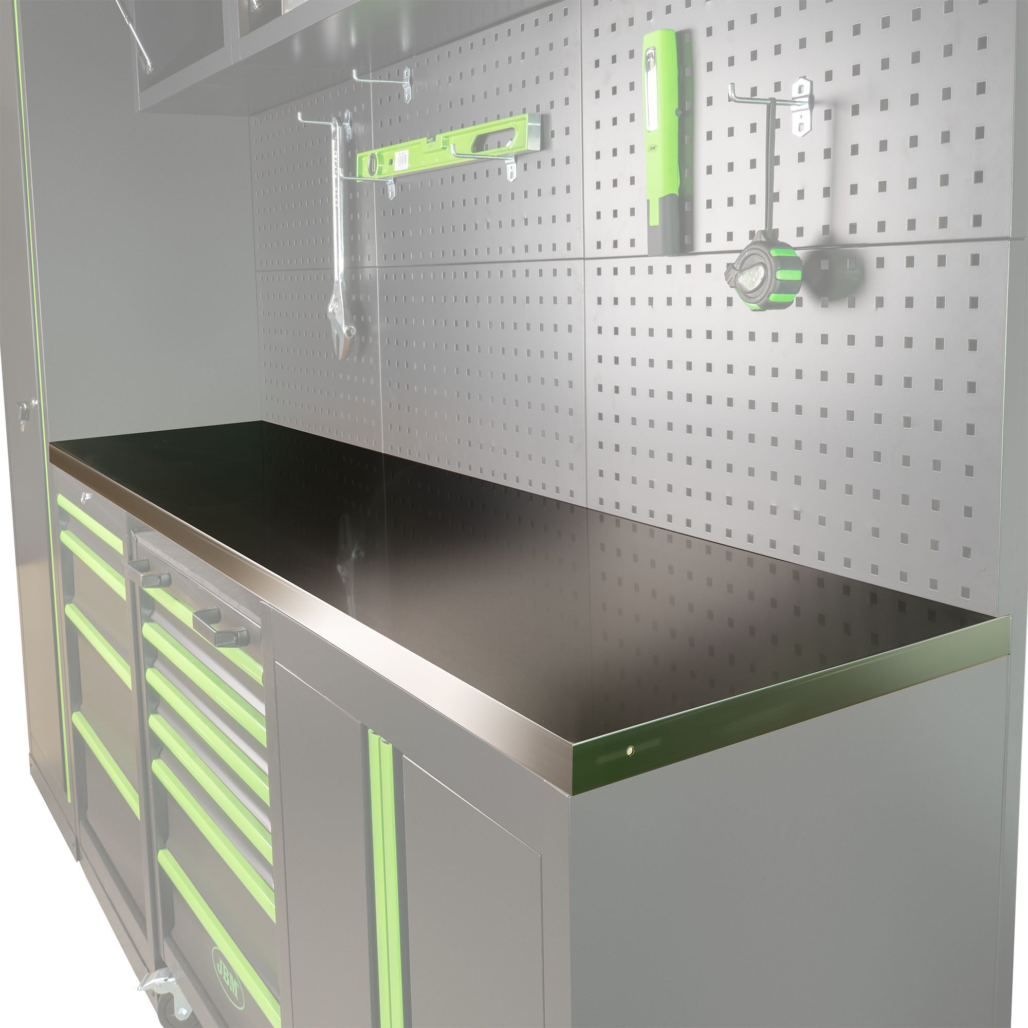TAVOLA IN ACCIAIO INOX 2040X500MM (RIF.54327) 16600 JBM