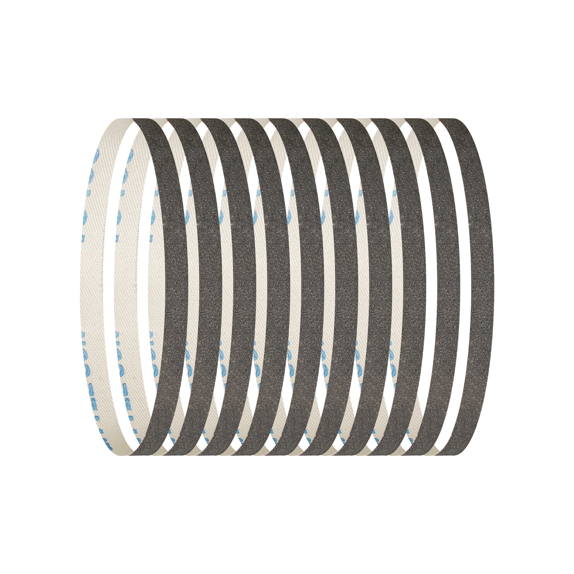 Set di 10 nastri abrasivi, grana 120 JBM 16798