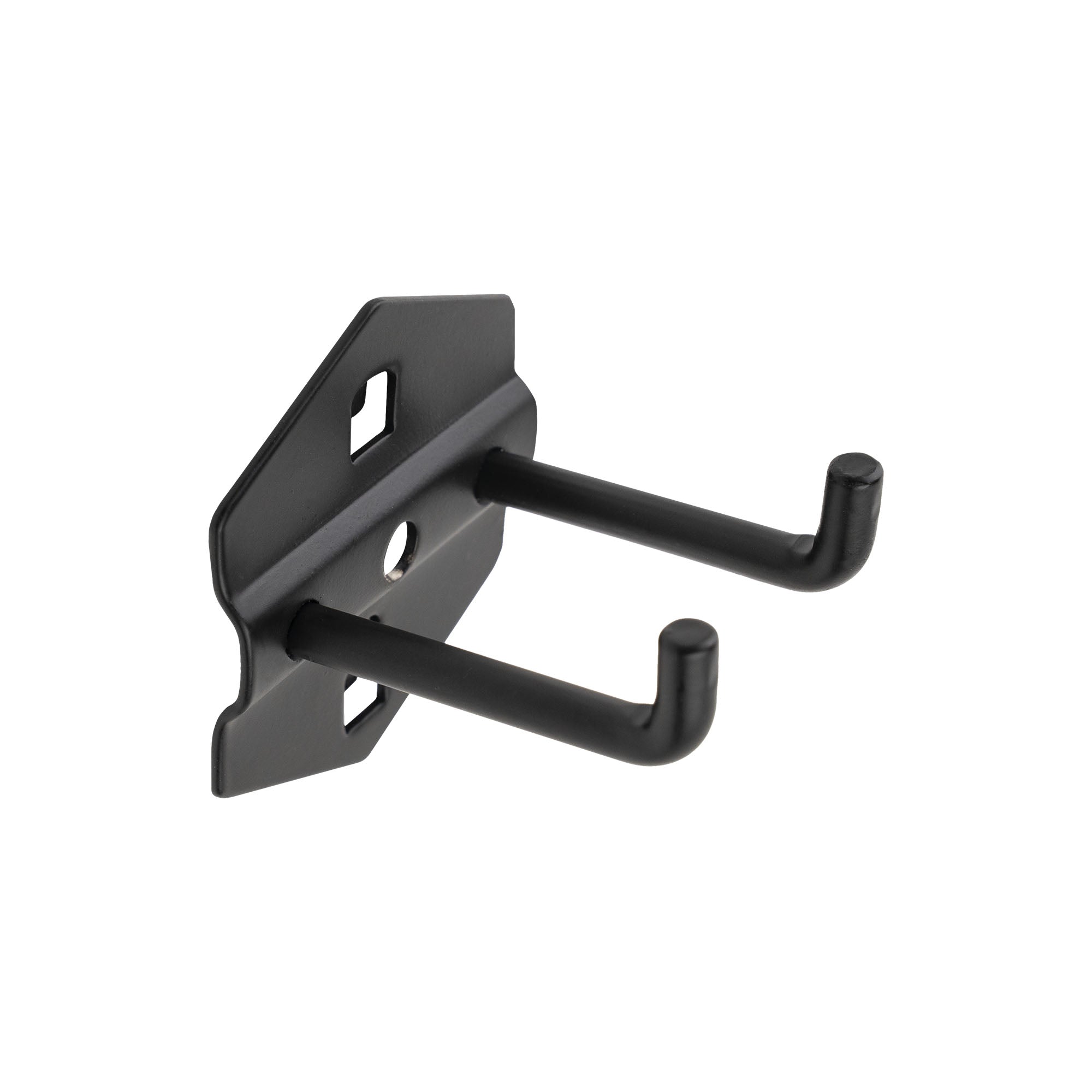 GANCIO DOPPIO 50MM - NERO 16865 JBM