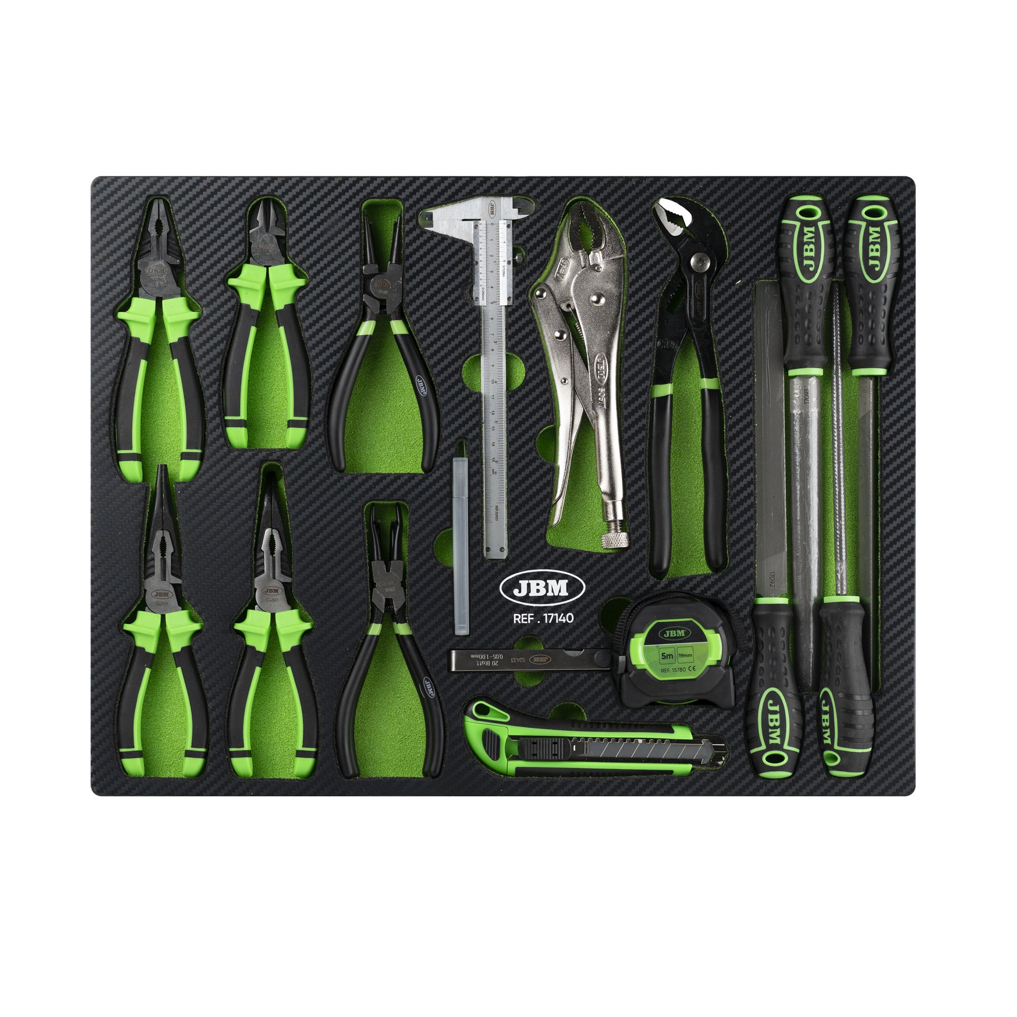SET PINZE E LIME 17140 JBM