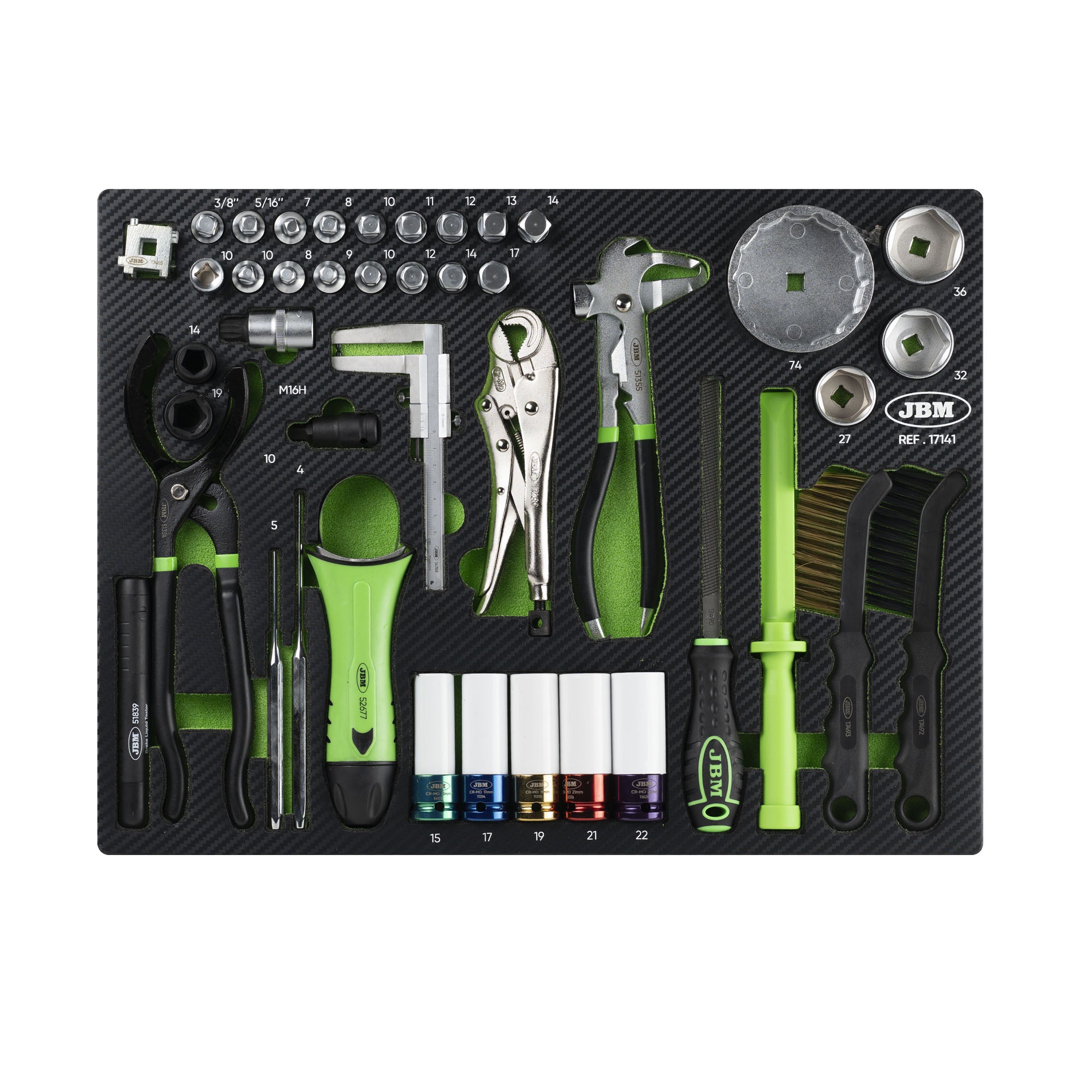 SET PER IL CAMBIO DELL'OLIO 17141 JBM