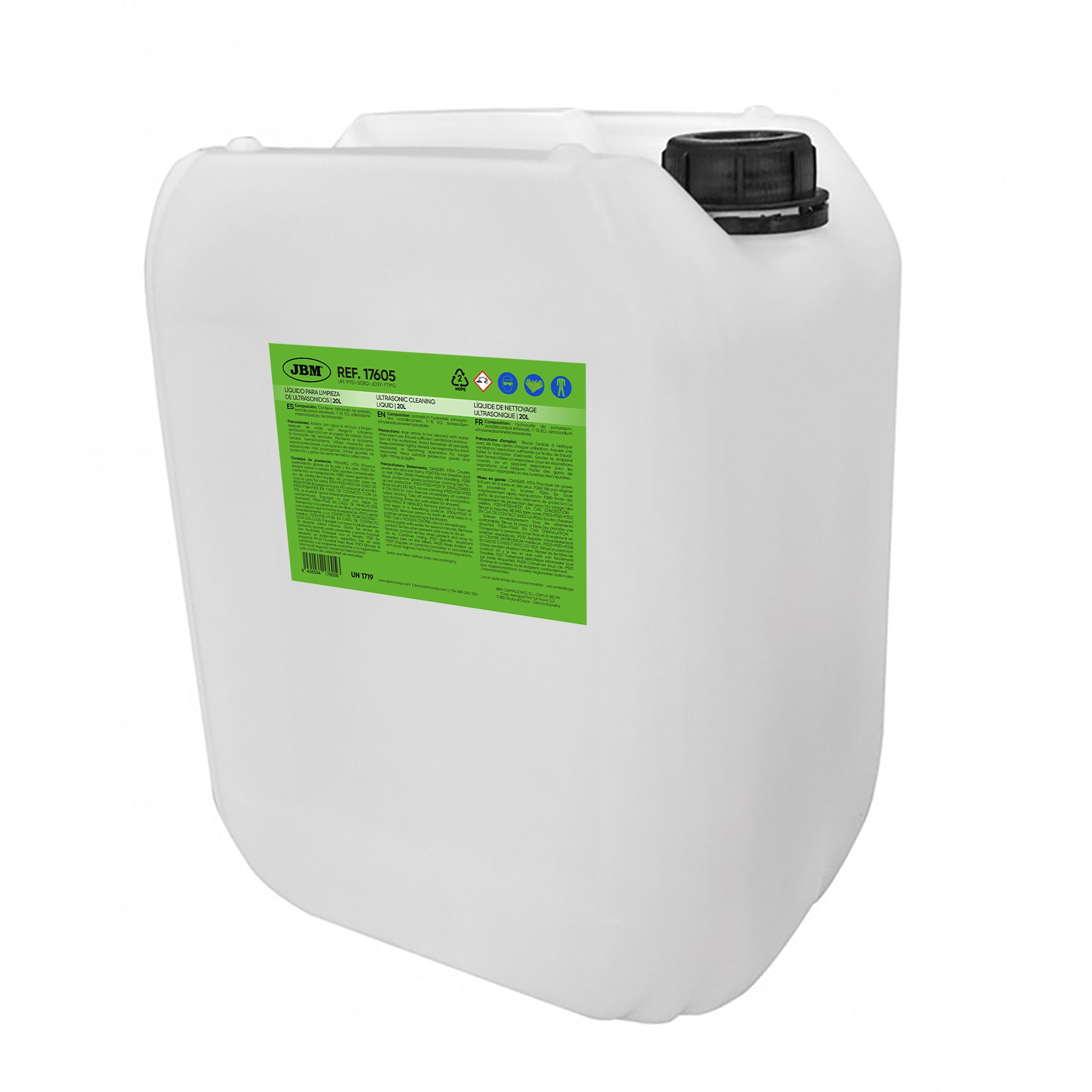 LIQUIDO DI LAVAGGIO A ULTRASUONI JBM 17605