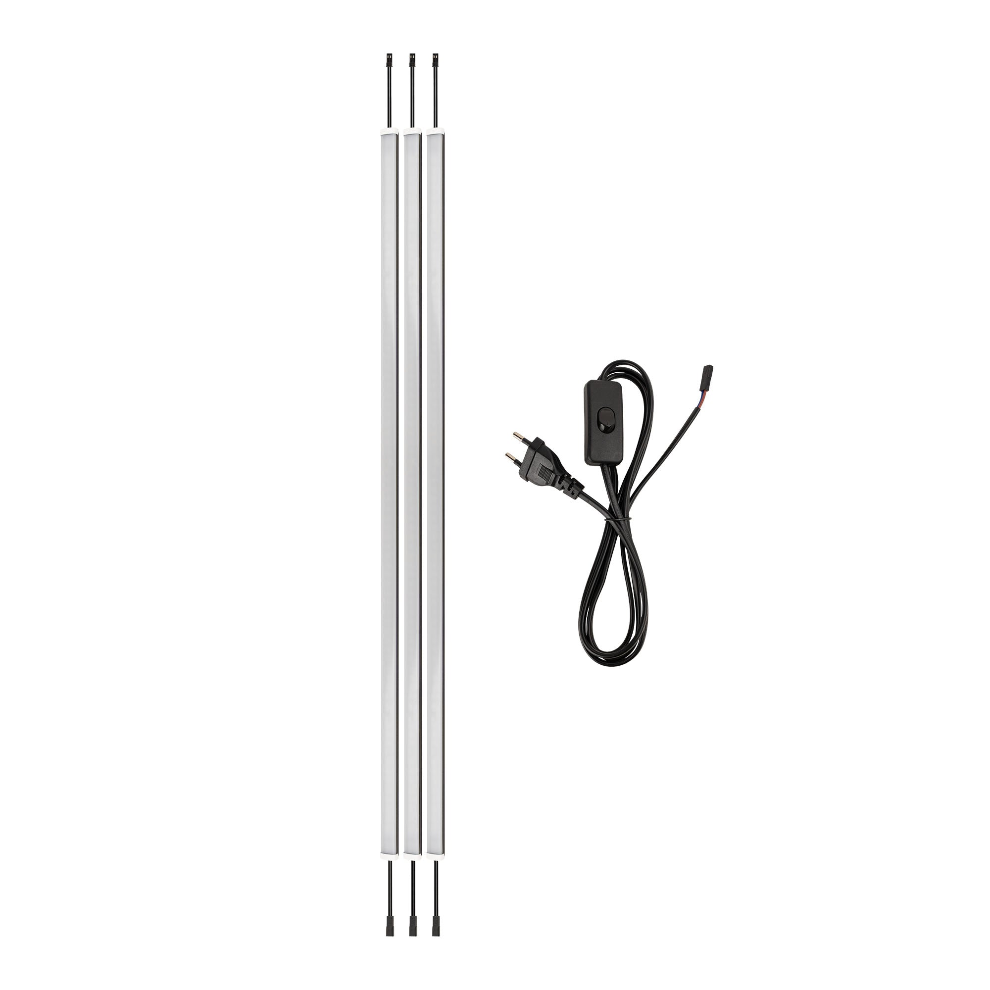 SET DI 3 LUCI A LED CON INTERRUTTORE PER SERIE446 JBM 17919