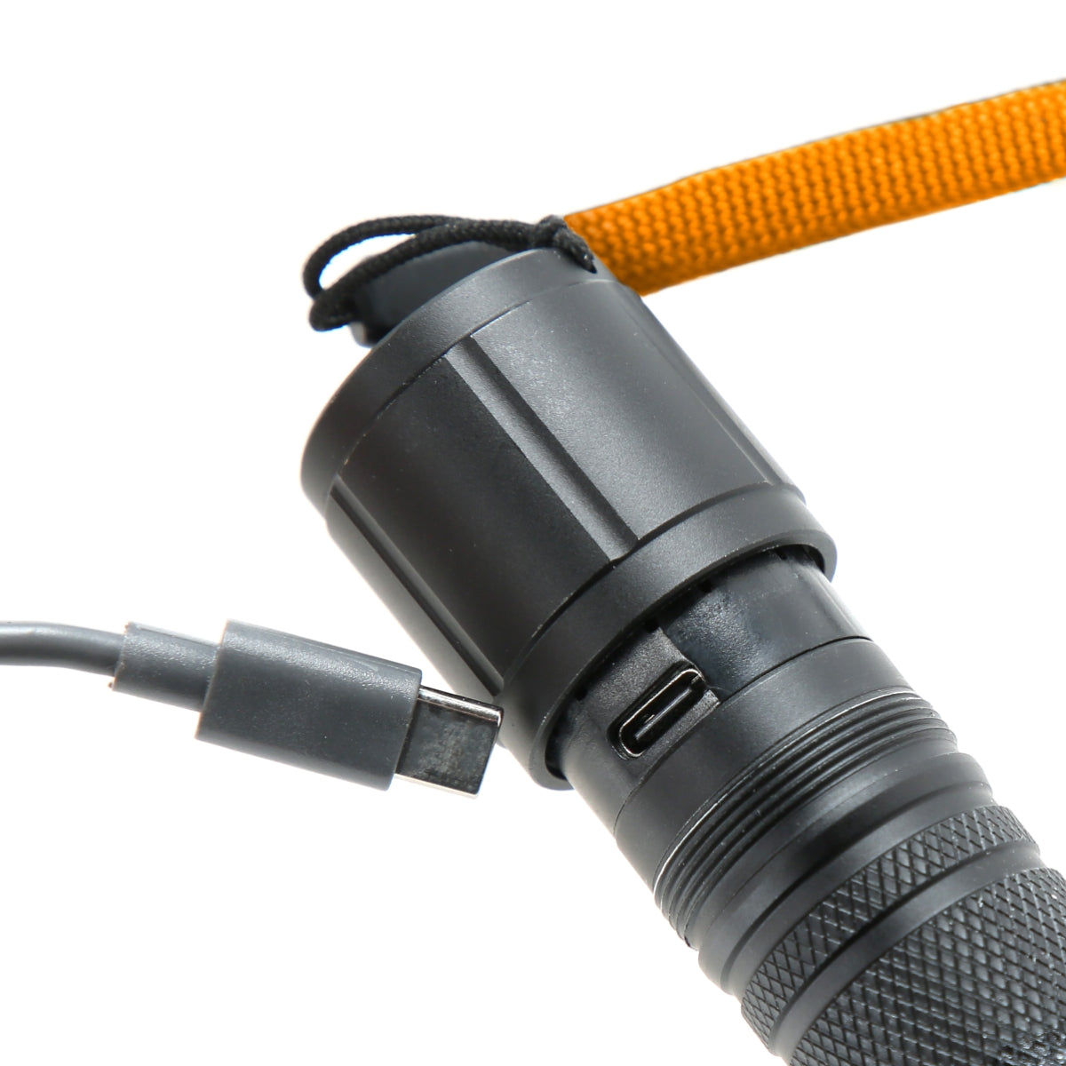 Torcia LED ricaricabile ad alta luminosità in alluminio anodizzato, 500 Lumen Beta 1833S/USB