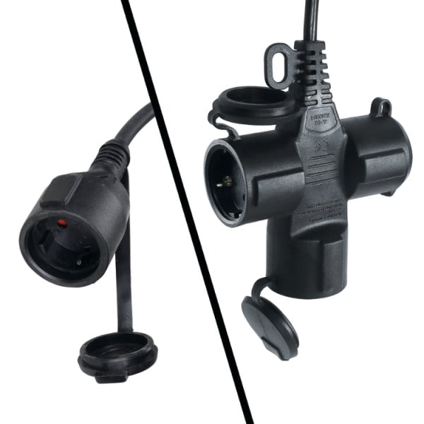 Avvolgitore automatico con cavo 3Gx1,5 mm² con presa SCHUKO Beta 1844SCK