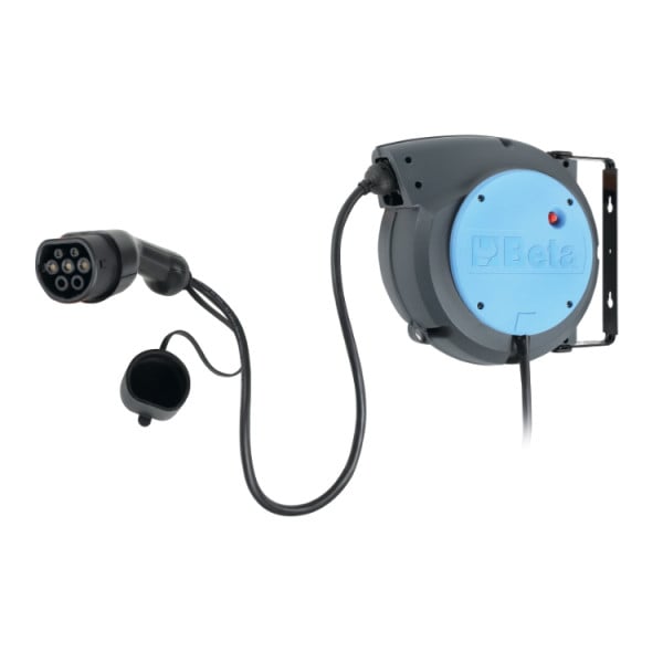 Avvolgitore automatico con cavo 3Gx2,5 mm² e presa TIPO 2 per ricarica EV Beta 1845EM/3
