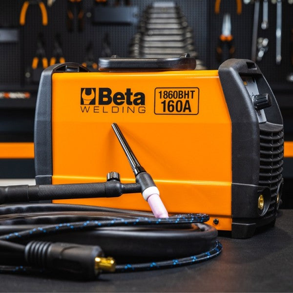 Kit saldatrice a inverter per saldature a elettrodo MMA e TIG con torcia TIG inclusa Beta 1860BHT/KT