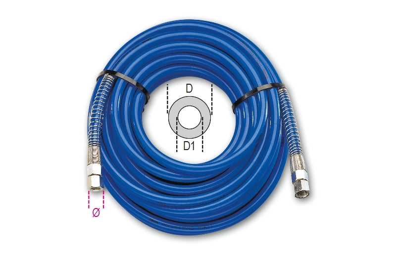 Tubo in poliuretano retinato 95 Shore lunghezza 9 m Beta 1915D