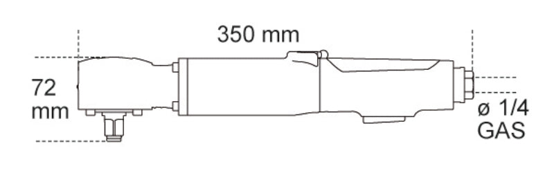 Avvitatore reversibile angolare Beta 1927AN