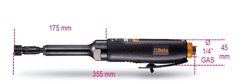 Smerigliatrice assiale alta potenza con albero prolungato Beta 1933ILH