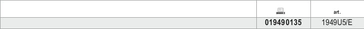 Ugello "Turbo" in nylon rinforzato con fibre di vetro con puntale di sicurezza per 1949U5 - 1949P Beta 1949U5/E