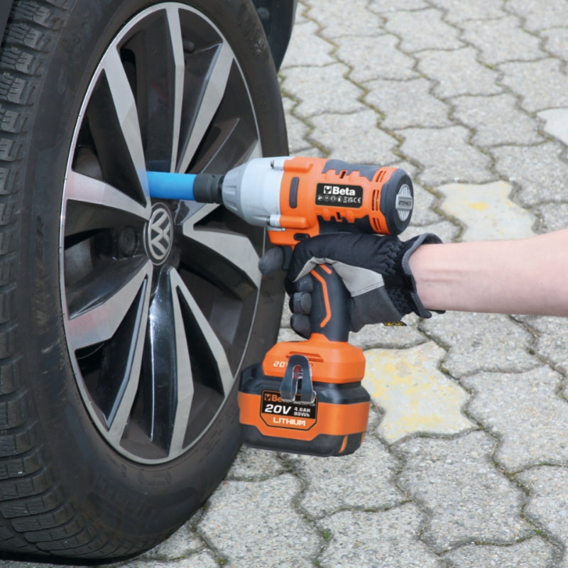 Avvitatore reversibile ad impulsi 20V BRUSHLESS con attacco 1/2" - 600 Nm Beta 1984/K600