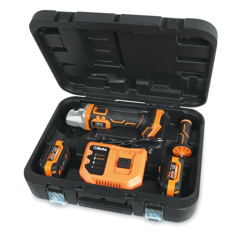 Kit smerigliatrice angolare 20V BRUSHLESS Beta 1986/K20V-125