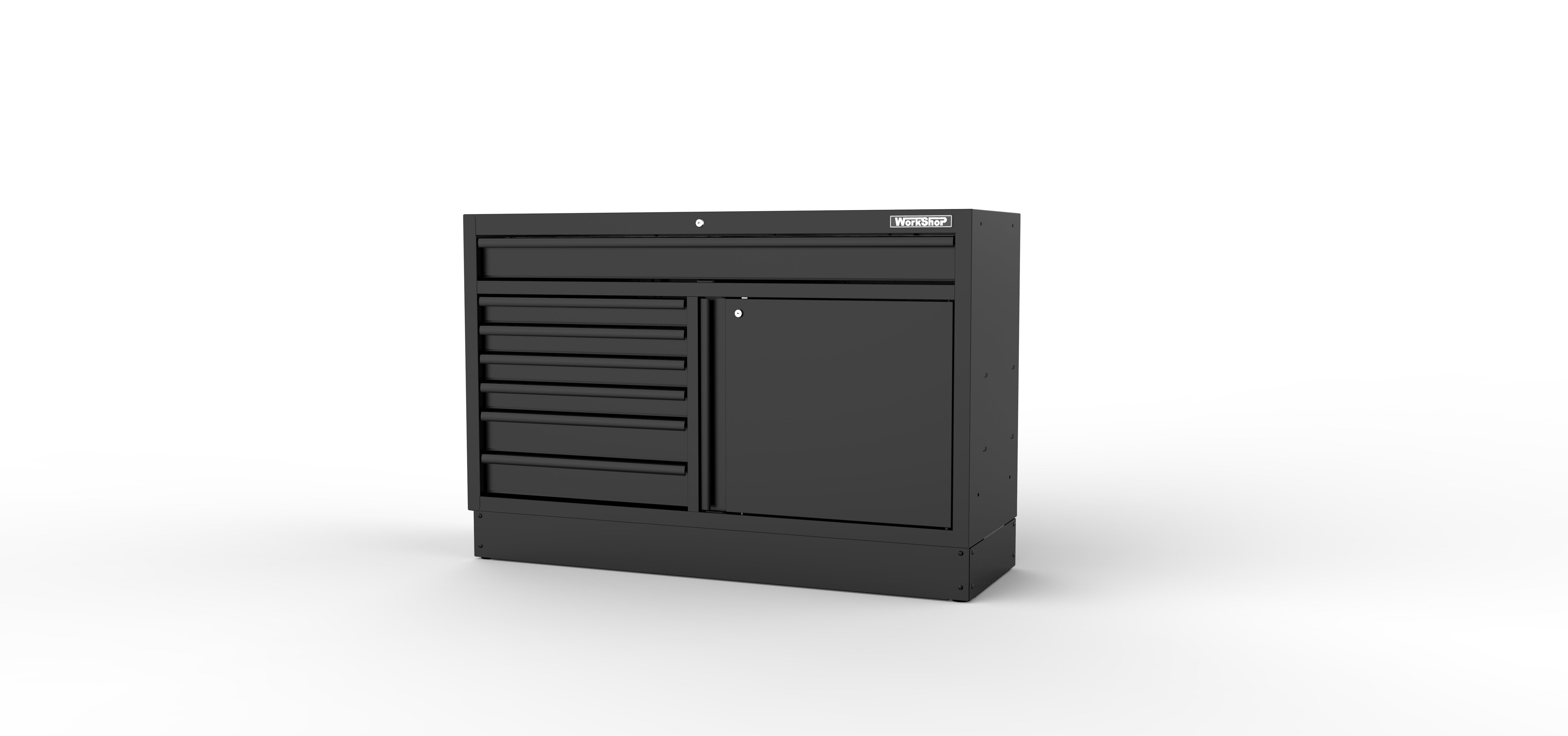 Arredo Officina Workshopitaly MPS 07 legno 2mt. Total Black