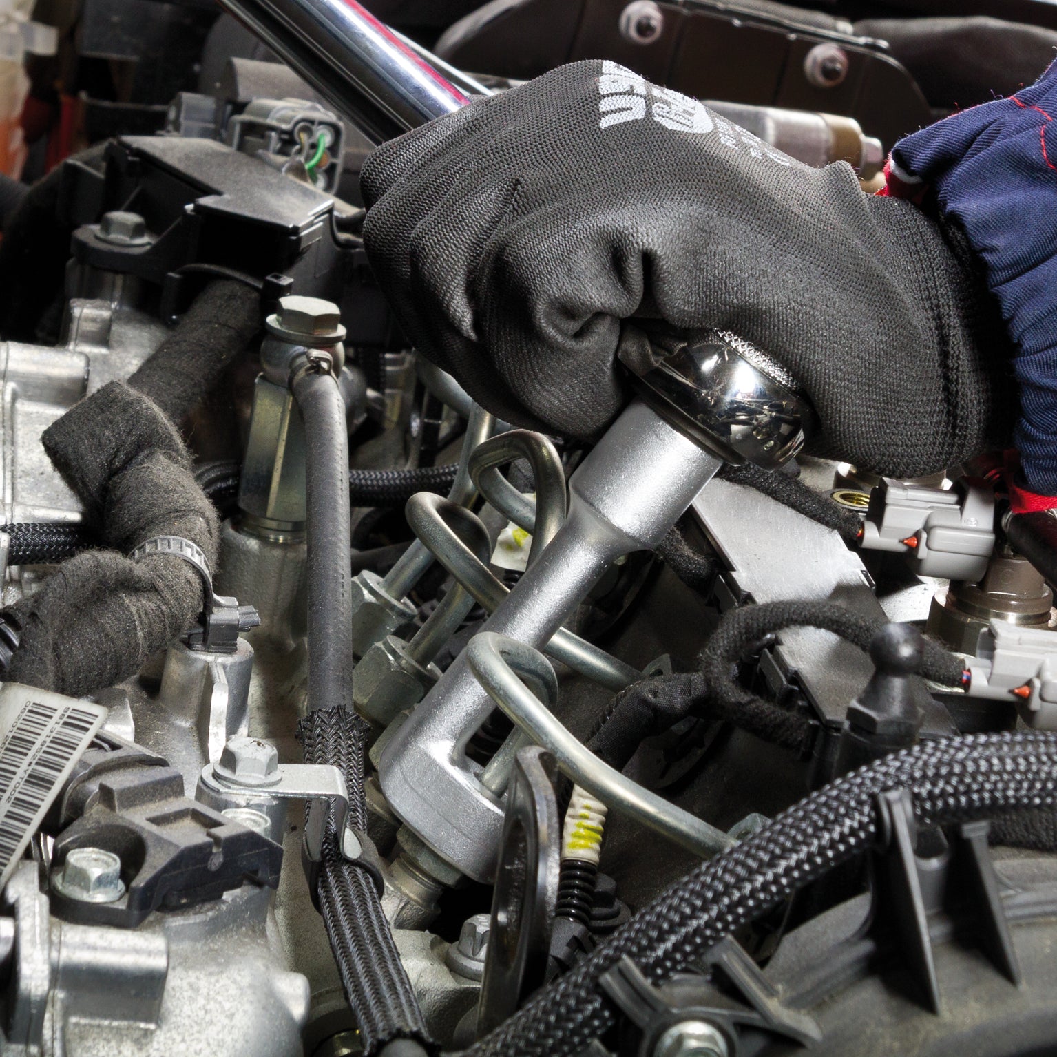 Set 6 CHIAVI PER RACCORDI TUBI INIETTORI Usag 884 C/S6