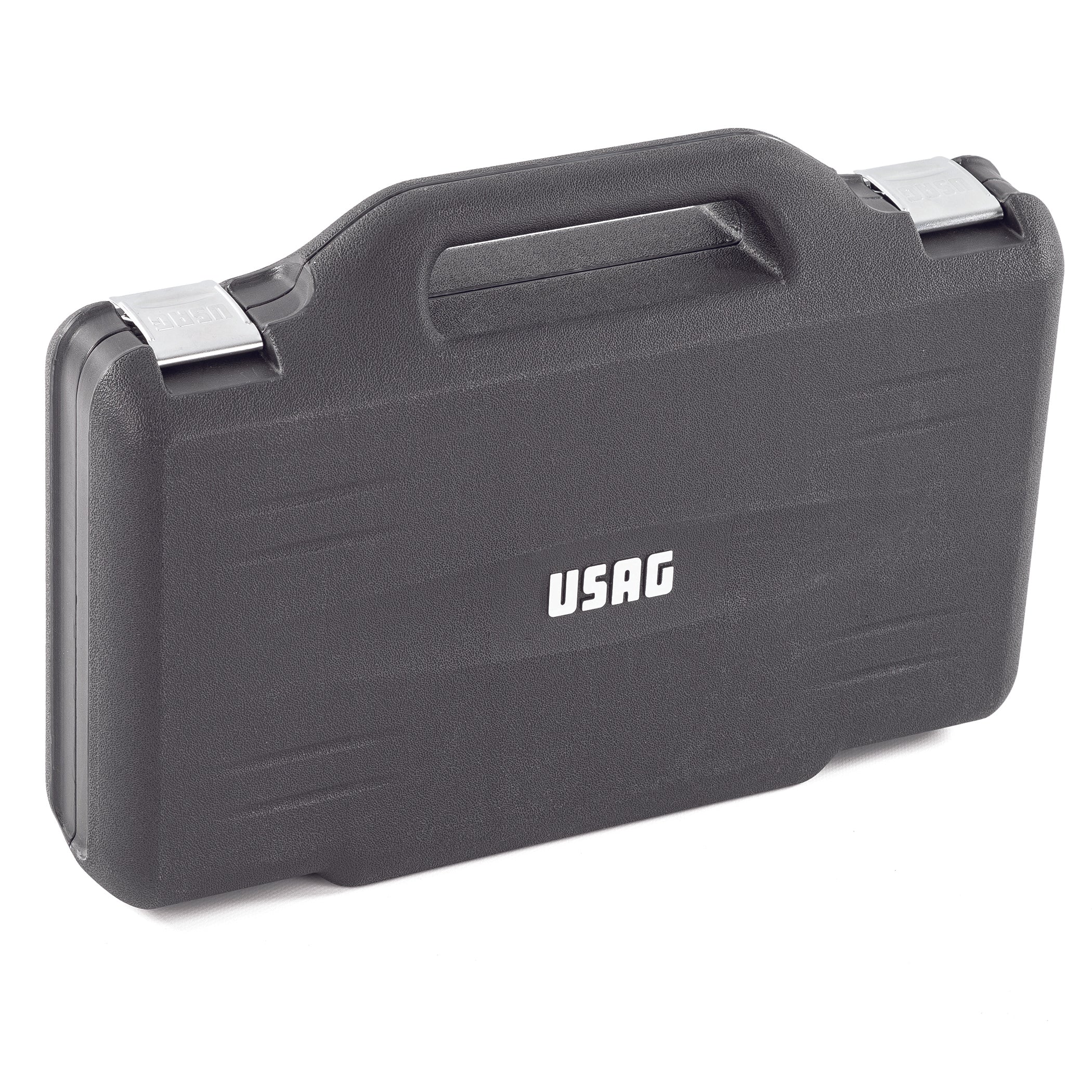 ASSORTIMENTO IN CASSETTA MODULARE CON AVVITATORE AD IMPULSI E BUSSOLE MACCHINA (12 PZ) Usag 943 PC1/C12