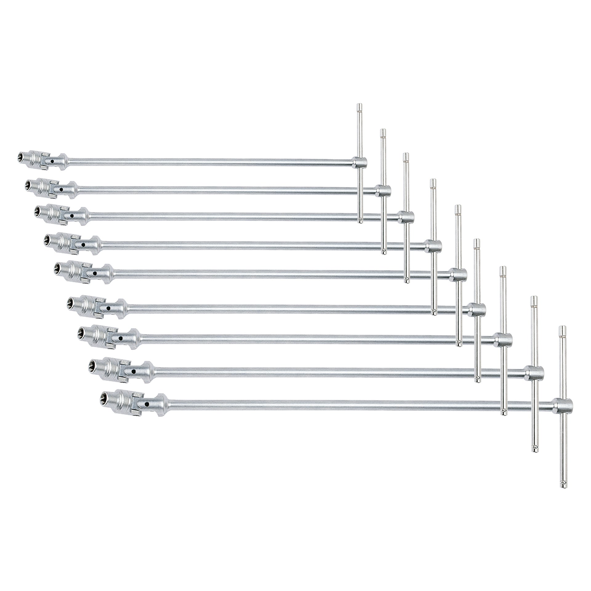 SERIE DI 9 CHIAVI A T SNODATE TORX® Usag 276 CTX/SE9