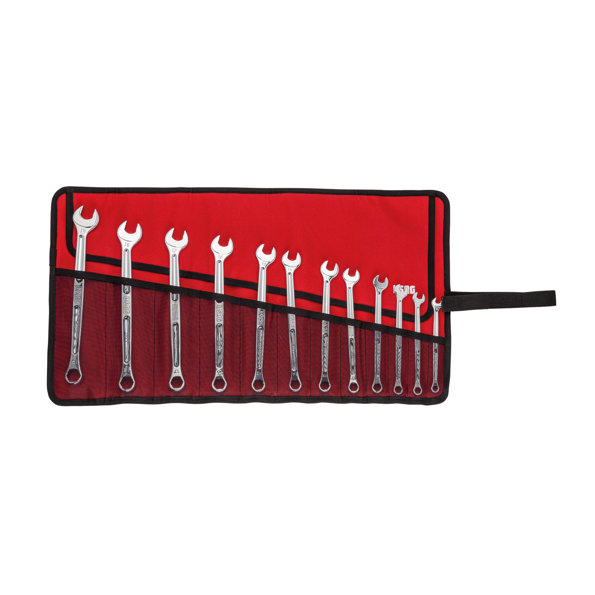 SERIE DI 12 CHIAVI COMBINATE CON PROFILI SPECIALI Usag 285 X/B12