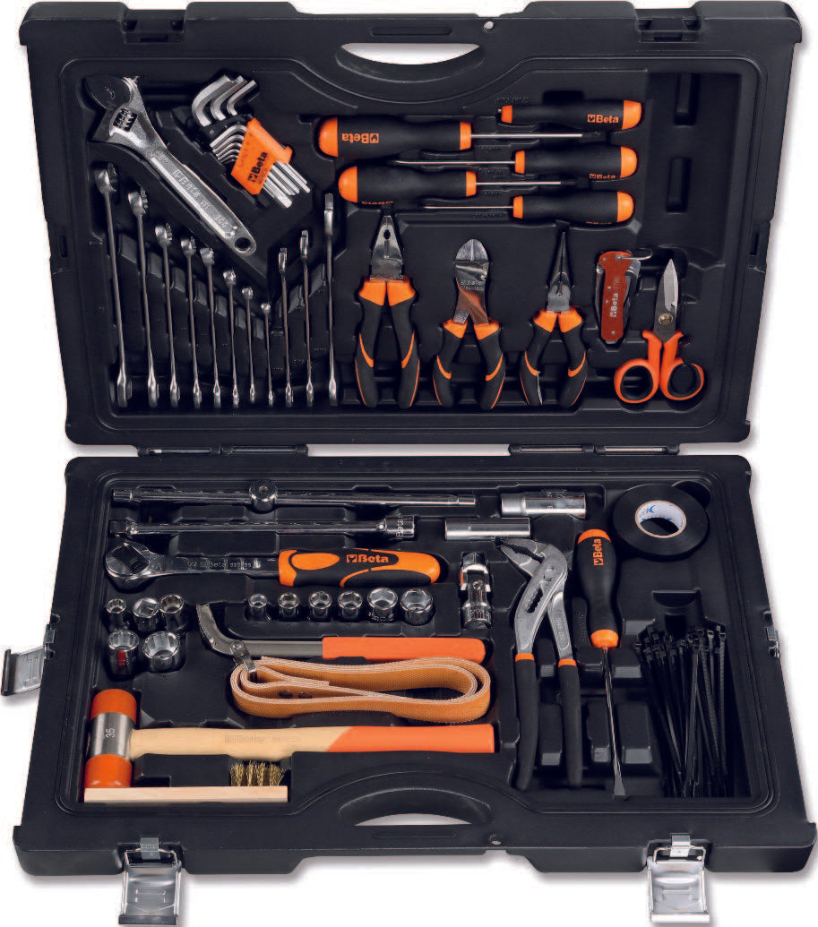 Valigia con assortimento di 55 utensili per nautica Beta 2051N