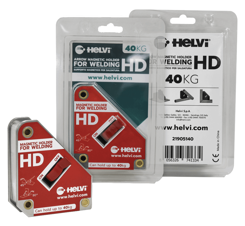 Supporto Magnetico Hd Con On/Off 40Kg per saldatura - HELVI