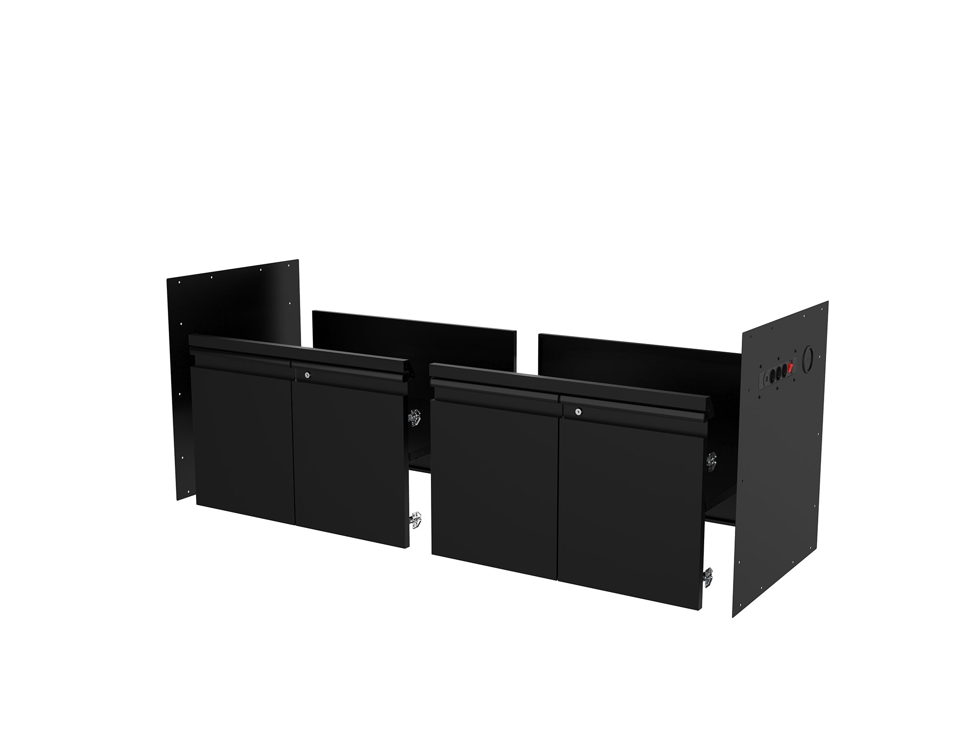 Kit Armadiatura con antine per banco HIGH FORCE Workshopitaly