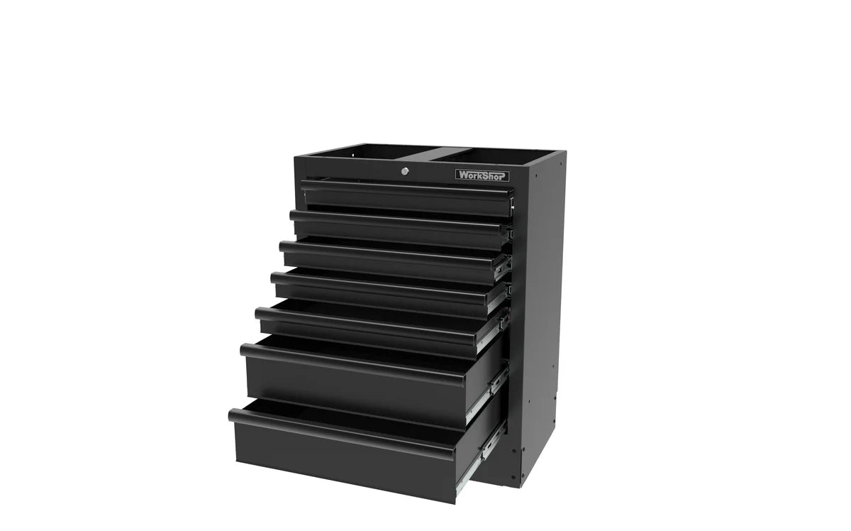 Arredo Officina Workshopitaly MPS 32 legno 3,9 mt. Total Black