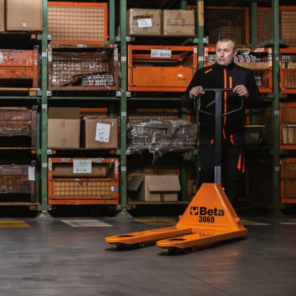 Transpallet 2,5 Ton manuale Beta 3069 lungheza forche 1150mm
