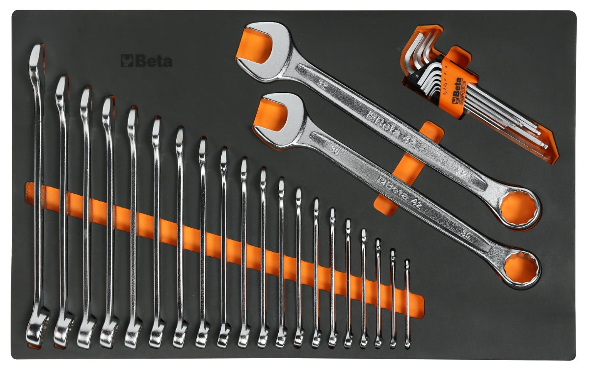 Cassettiera mobile porta attrezzi con 7 cassetti, con assortimento di 288 utensili Beta 3900 RSC39/7-VI
