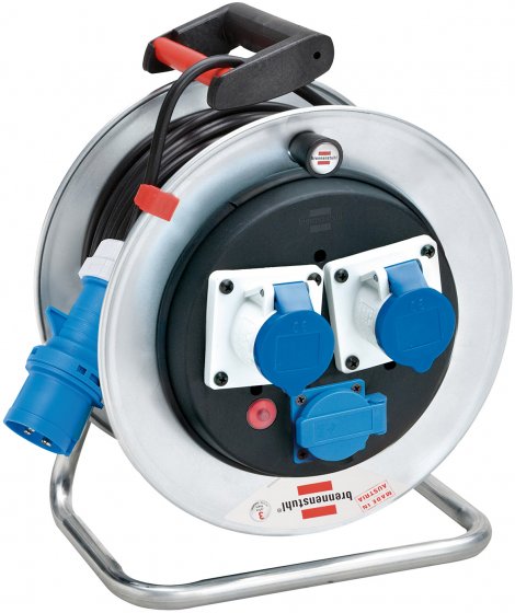 Tamburo PROLUNGA ELETTRICA avvolgicavo Garant SK CEE 2 IP44 33m H07RN-F 3G2,5 BRENNESTUHL