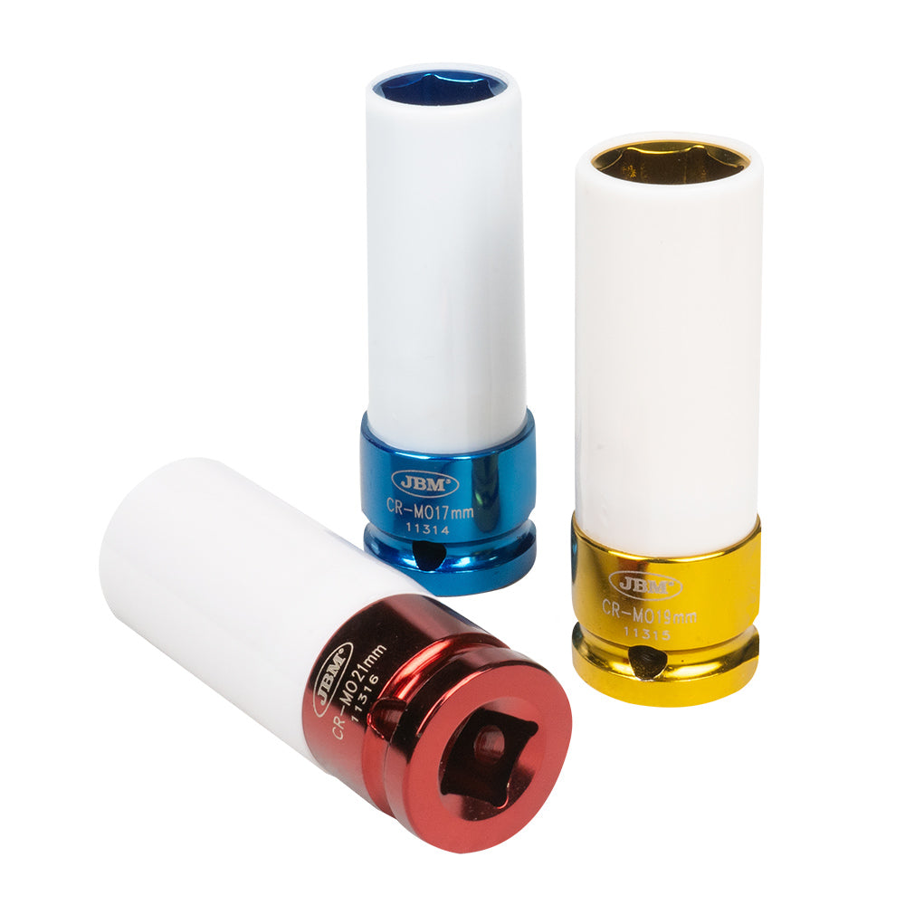 SET DI 3 BUSSOLE PNEUMATICHE 1/2" 51336 JBM