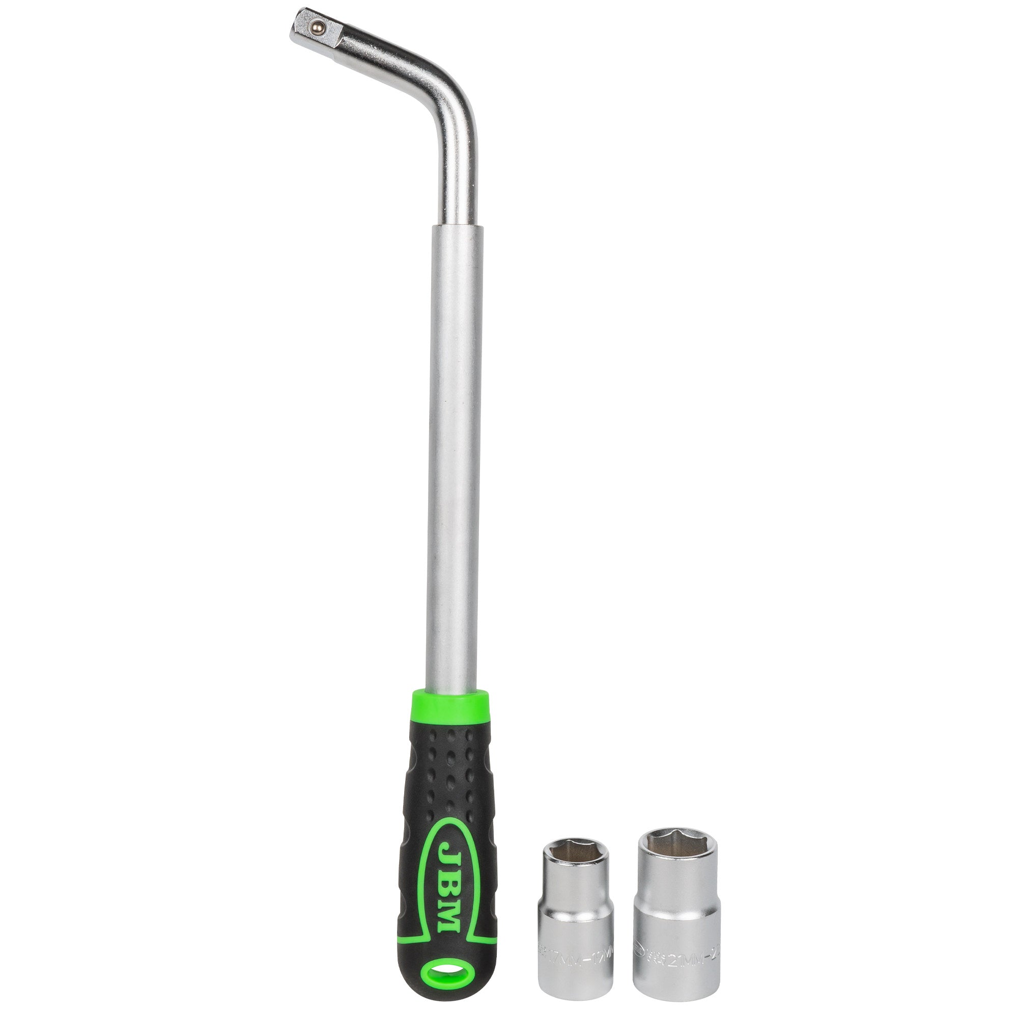 CHIAVE TELESCOPICA PER RUOTE CON BUSSOLE REVERSIBILI 330-490MM 51416 JBM