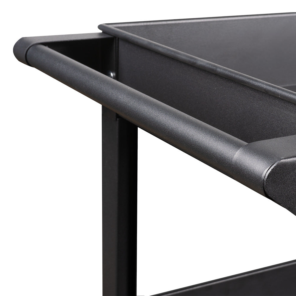 CARRELLO CON 3 RIPIANI + VASCA DI RACCOLTA ANTIGELO + CARAFFA CON COLLO FLESSIBILE JBM SERIE578