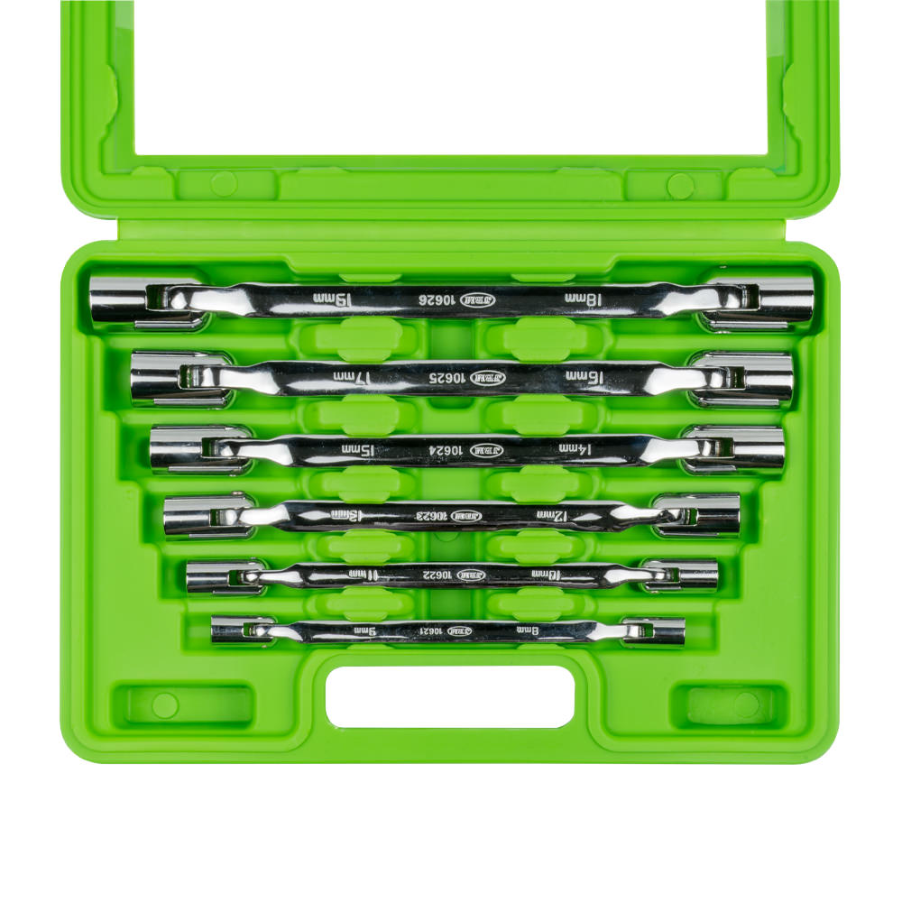 SET CON 6 CHIAVI A BUSSOLA ARTICOLATE A 12 POLI 51659 JBM