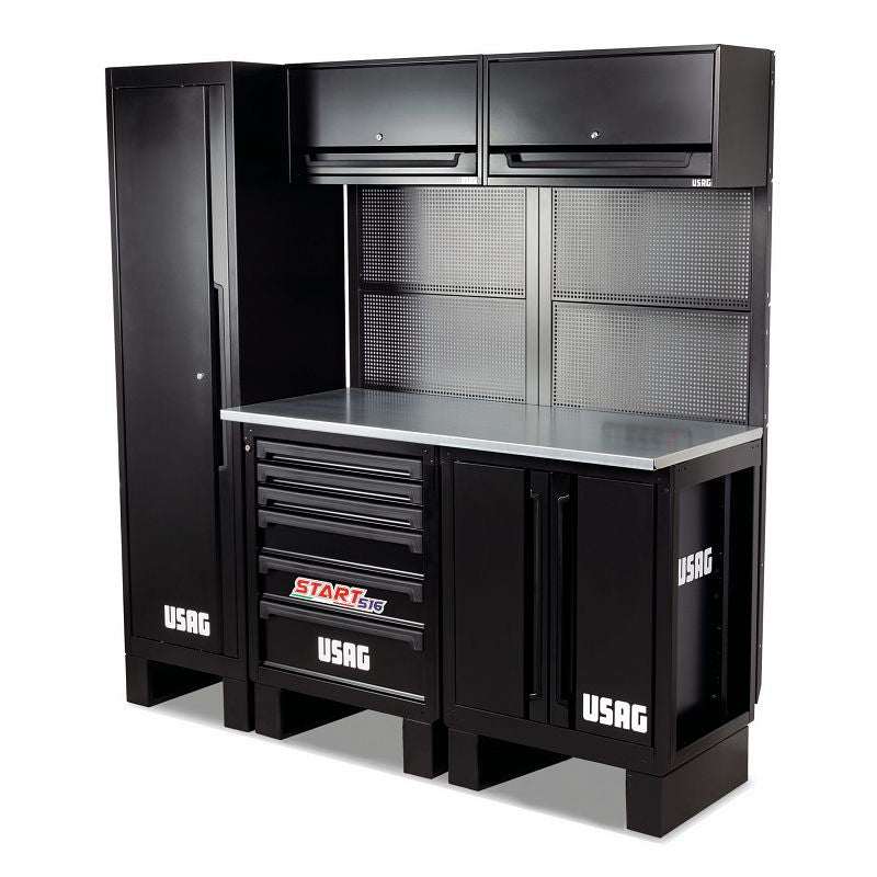 Arredamento per officina piano acciaio Usag 516 SA/CAP