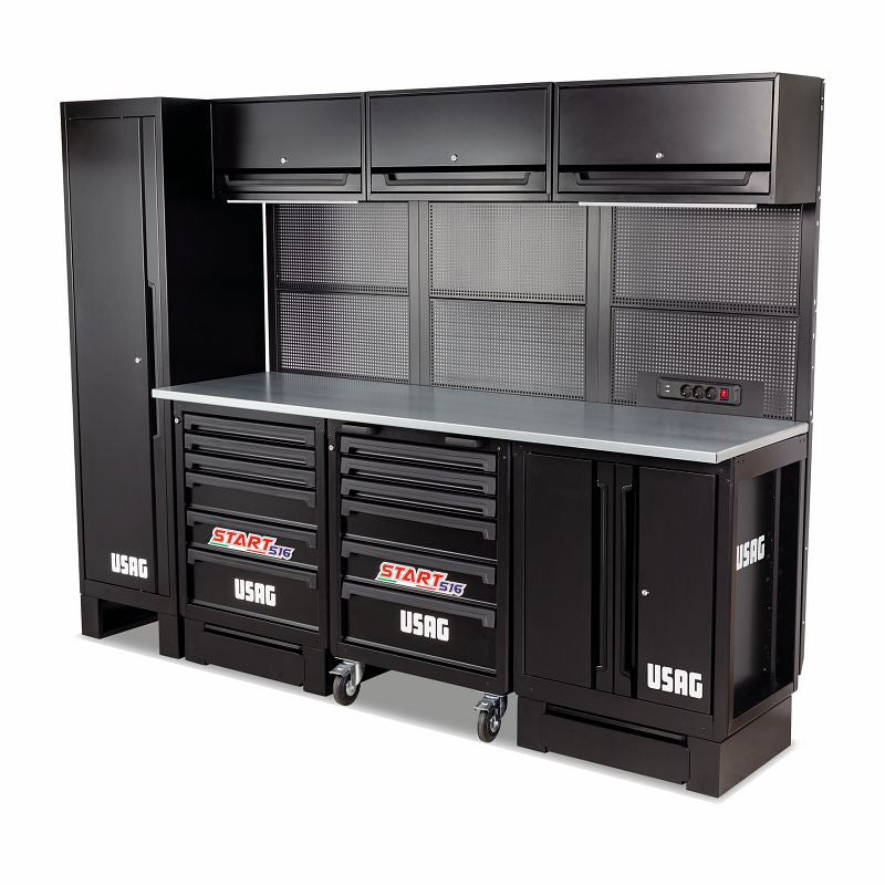 Arredamento per officina piano acciaio Usag 516 SA/STA