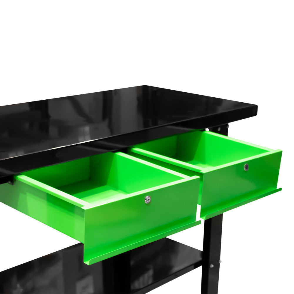 TAVOLO DI LAVORO A 2 CASSETTI JBM 51737