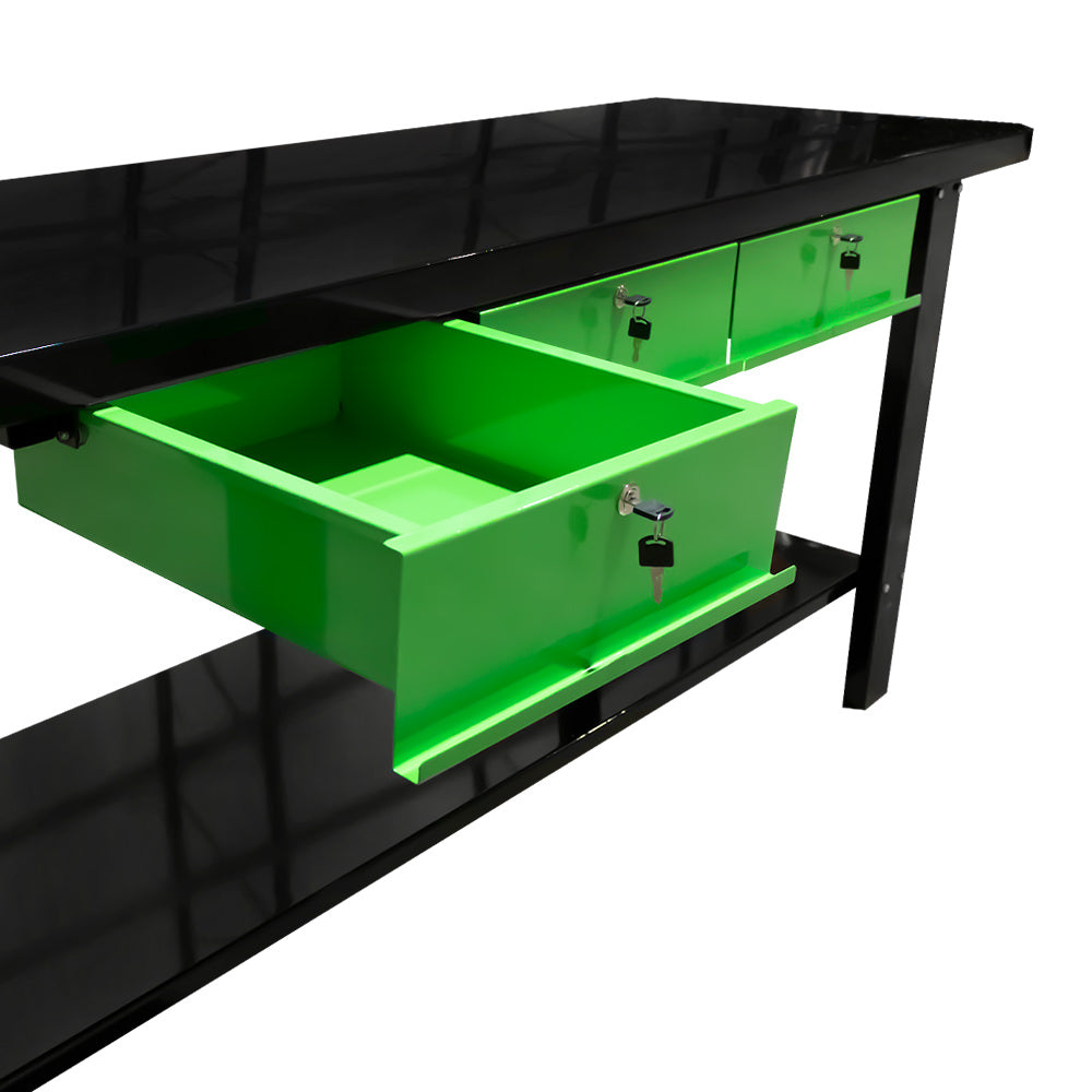 TAVOLO DI LAVORO A 3 CASSETTI JBM 51738