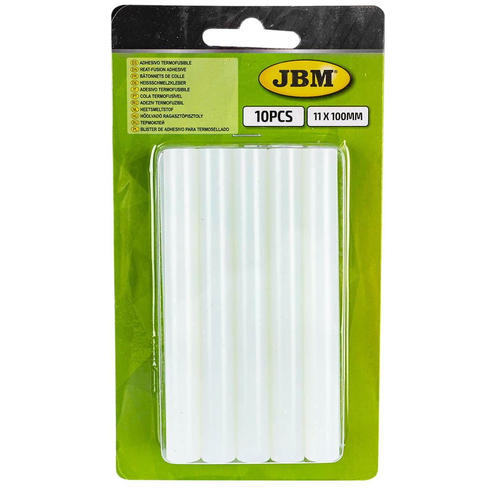 BLISTER 10U ADESIVO TERMOFUSIBILE PER REF. 51831 51859 JBM