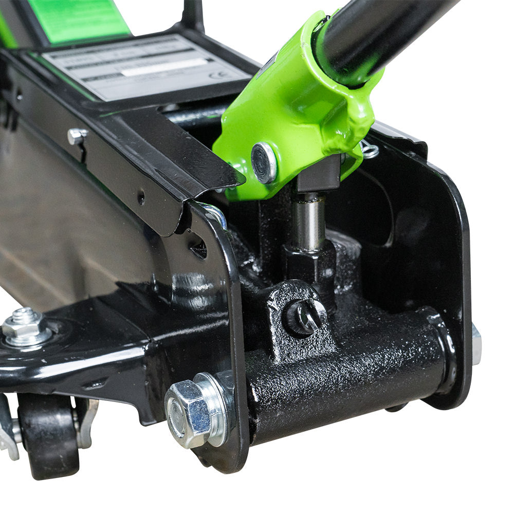 MARTINETTO IDRAULICO A CARRELLO VALIGETTA DI PLASTICA 2T JBM 51895