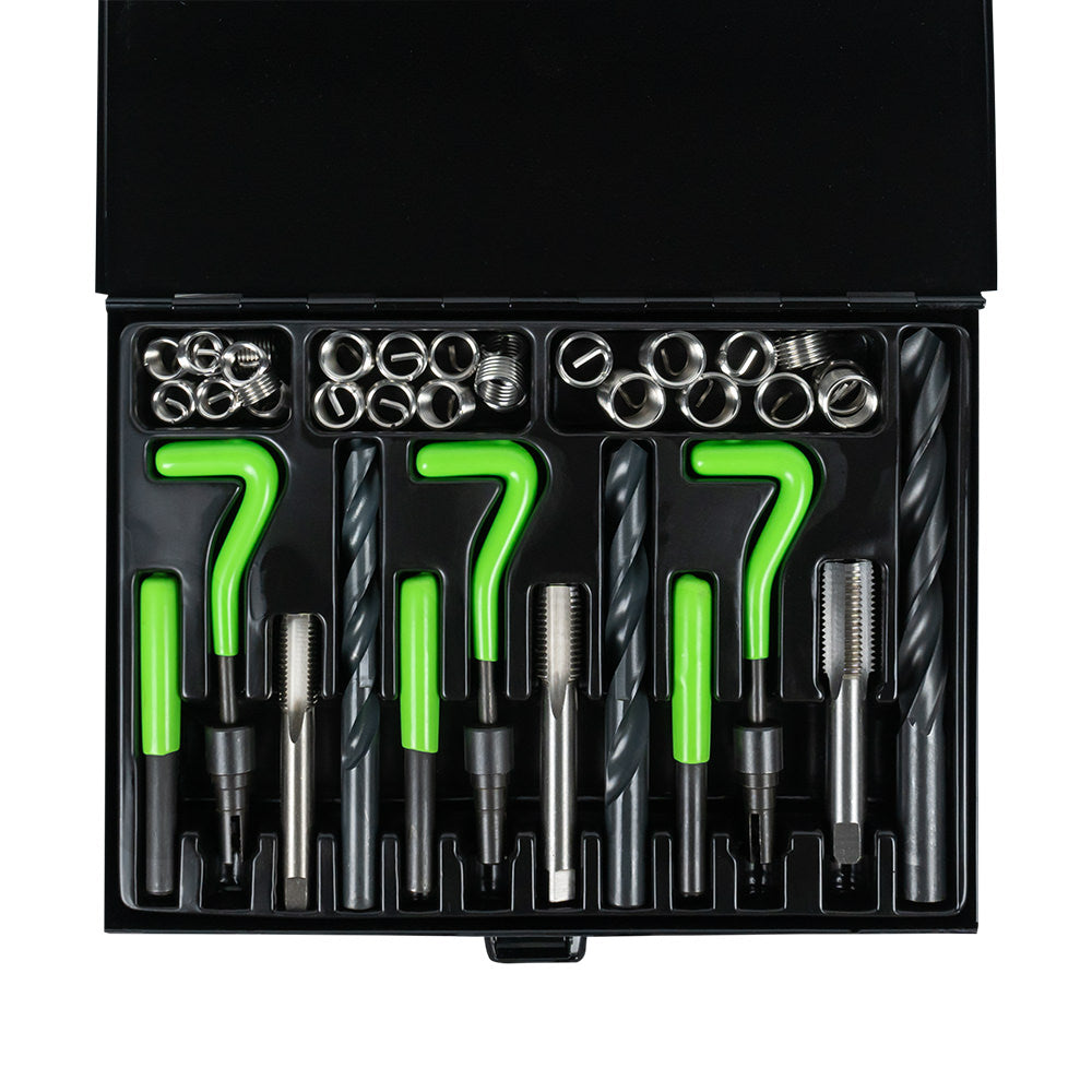 SET DI RIPARAZIONE FILETTI CON INSERTI HELICOIL 51897 JBM
