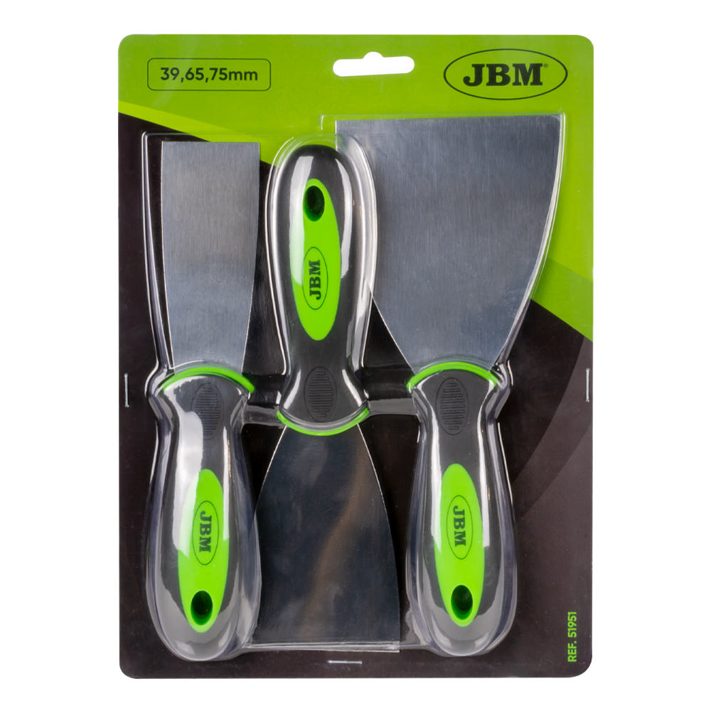 SET DI 3 SPATOLE IN ACCIAIO 51951 JBM