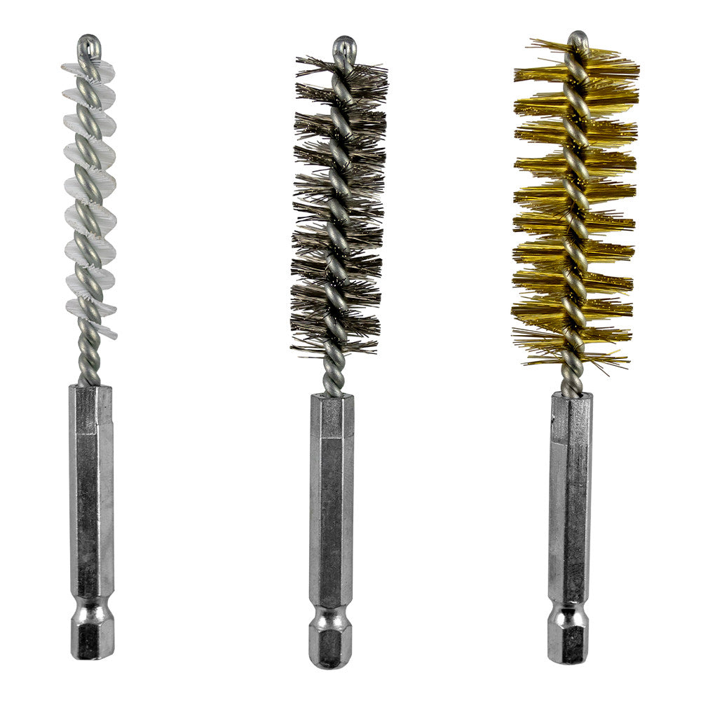 VALIGETTA CON 38 SPAZZOLE METALLICHE / PLASTICHE 51989 JBM